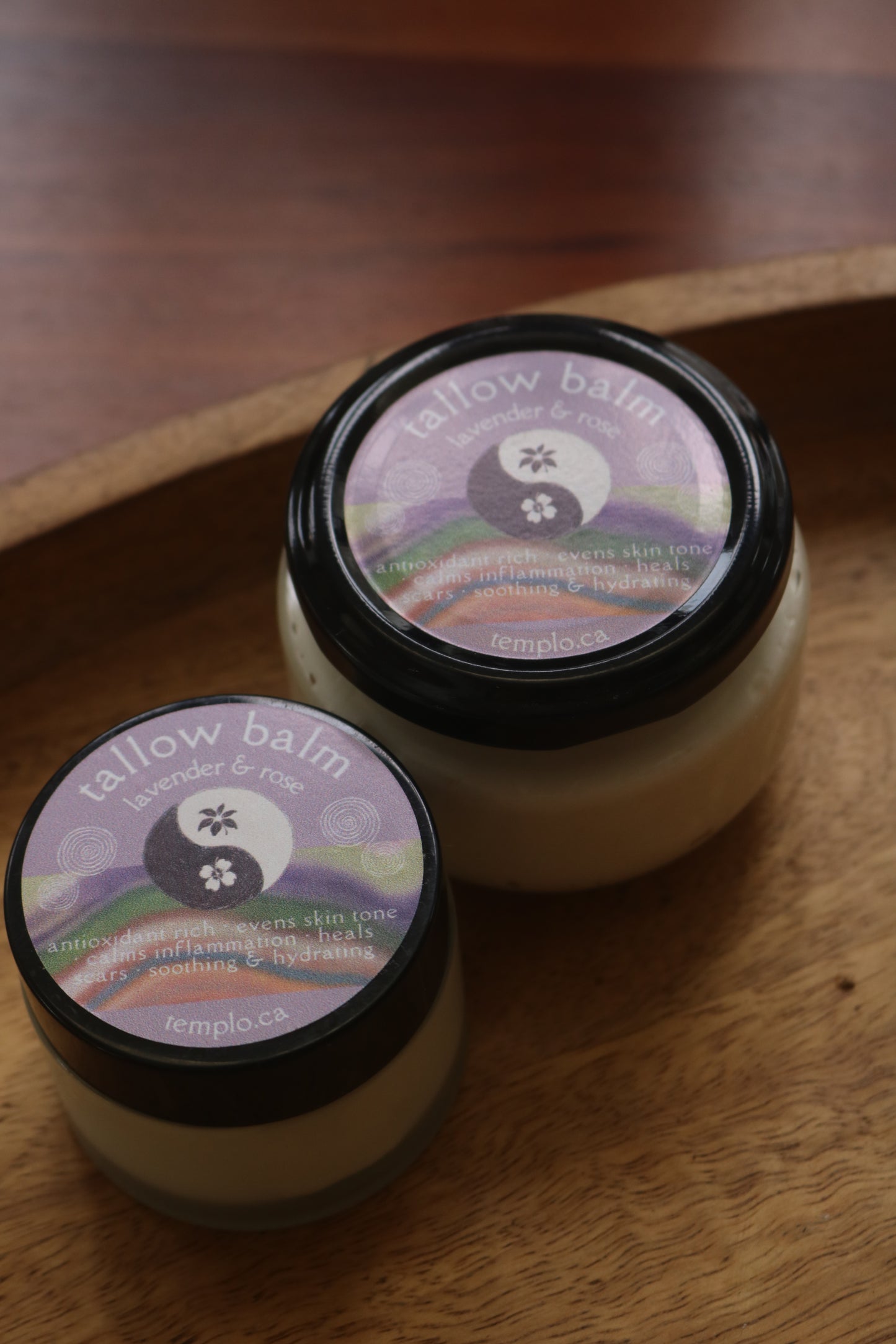Bálsamo de lavanda y sebo de rosa 