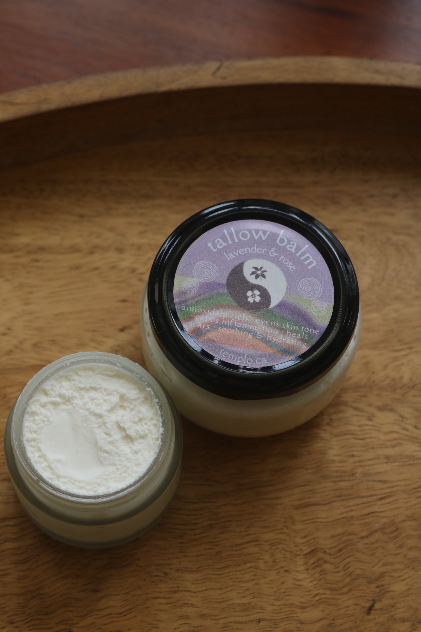 Bálsamo de lavanda y sebo de rosa 
