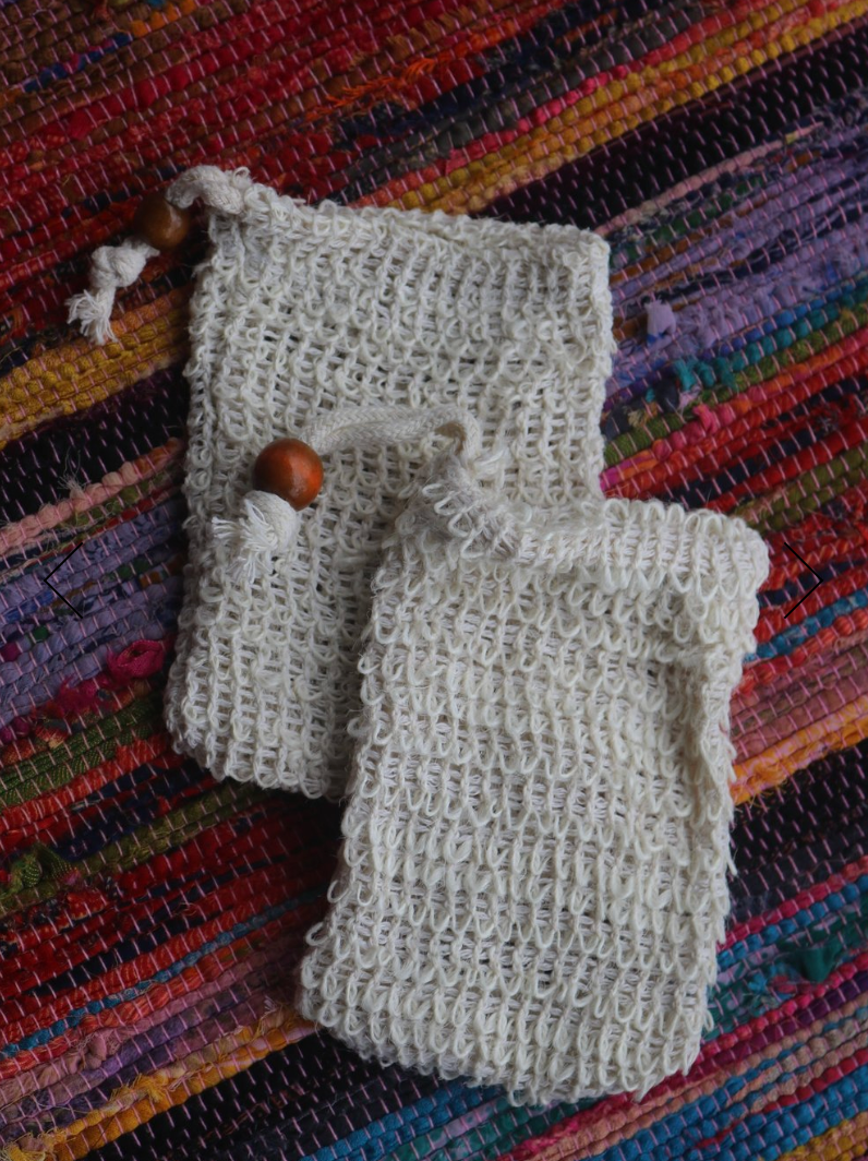Bolsa para guardar jabón